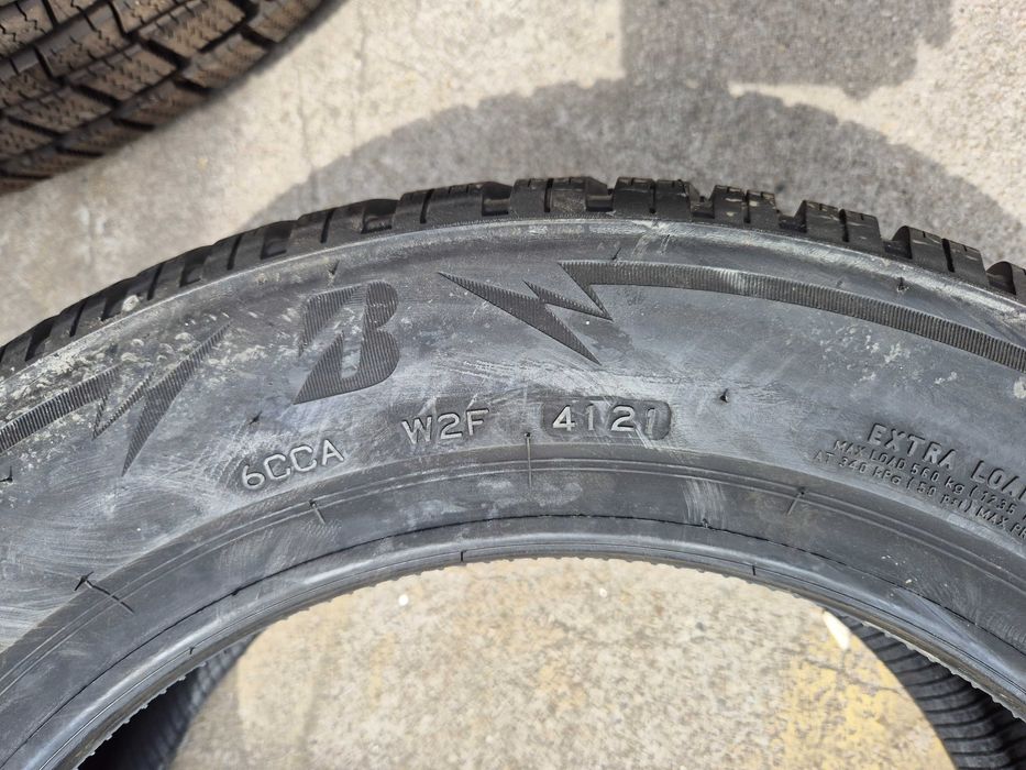 2 Anvelope M+S IARNA - 185/60/15 88T - BRIDGESTONE - NOI - DOT 19-21 !