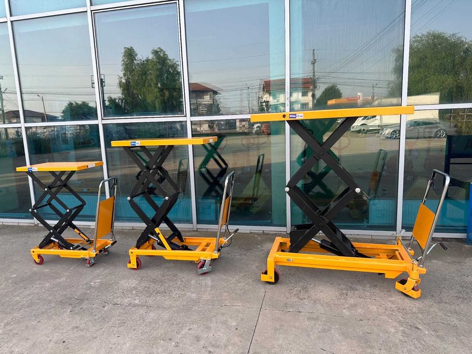 Masa Hidraulica 150kg 350kg 500kg 800kg Carucior Platforma 0.9-1,5m Ridicare