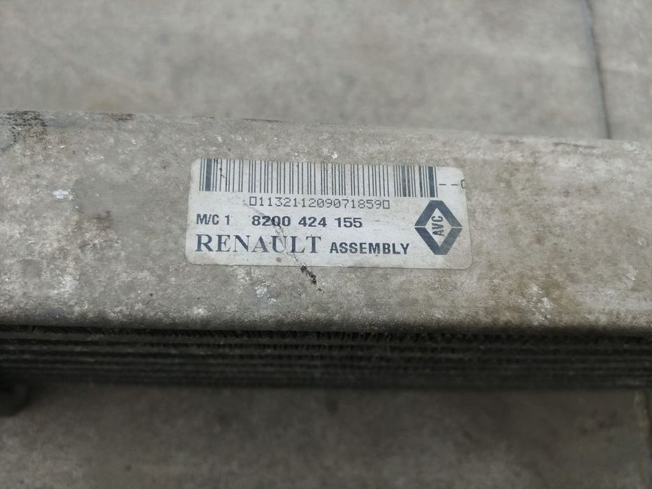 radiator intercooler 1.5 dci dacia logan 1 ls  8200424155
