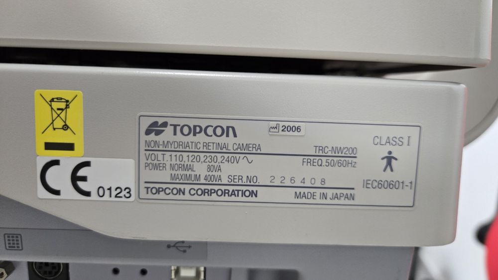 Fundus camera Topcon