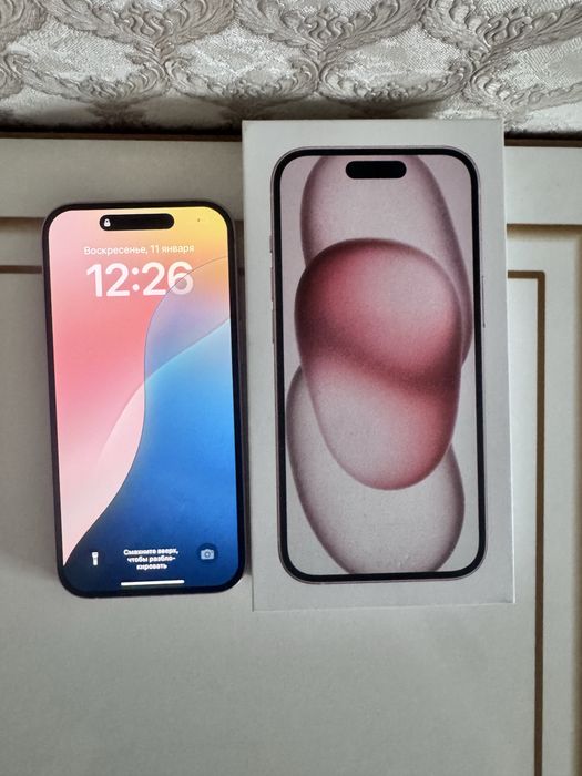 Продам айфон 15 розовый