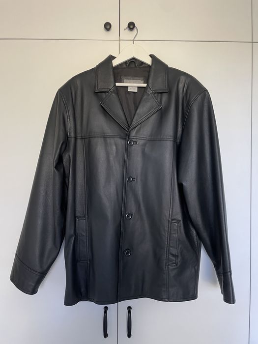 Мъжко кожено яке 100 %  естествена телешка кожа