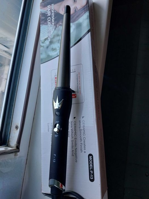 Плойка F-13 на длинные волосы для создания кудрей, завивки .