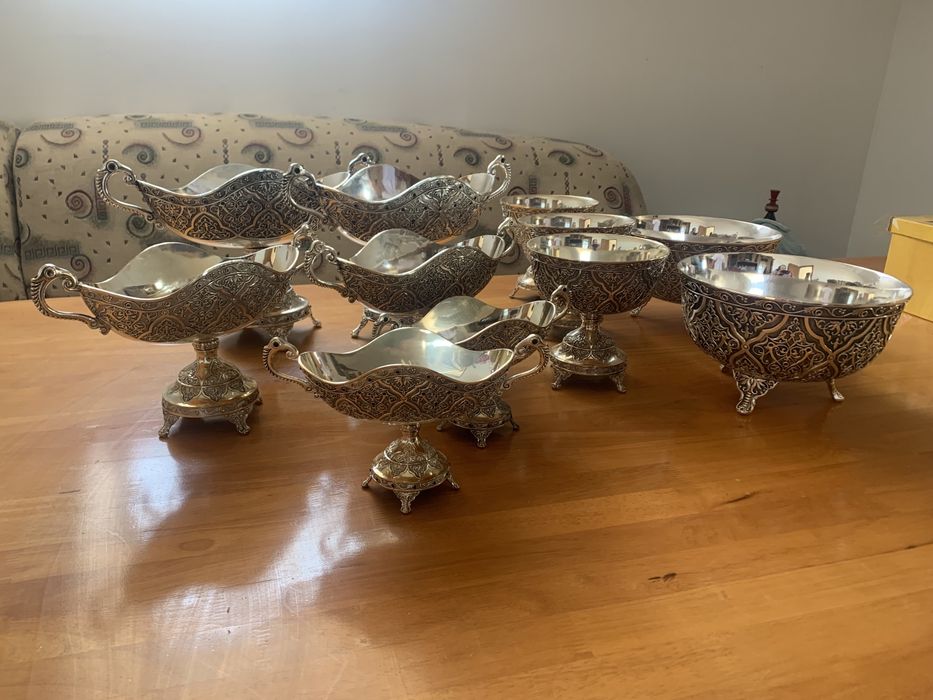 Мельхиоровая посуда