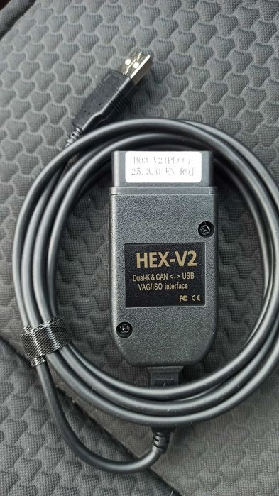 Diagnoza VCDS VAG COM HexV2 25.3 Engleza / Romana