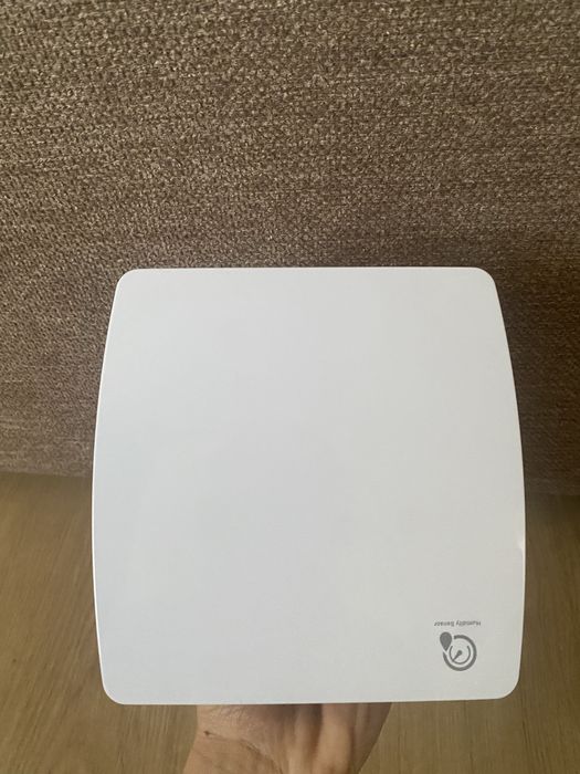 Ventilator 100 mm, alb, consum 12W, elegant