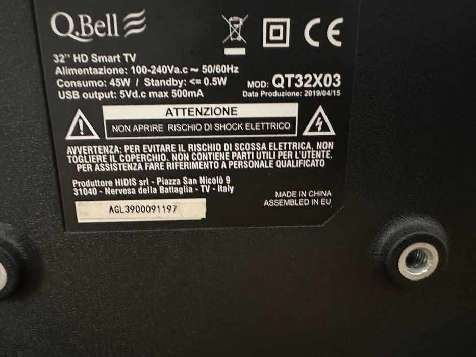 Televizor Q.Bell 32” Smart TV