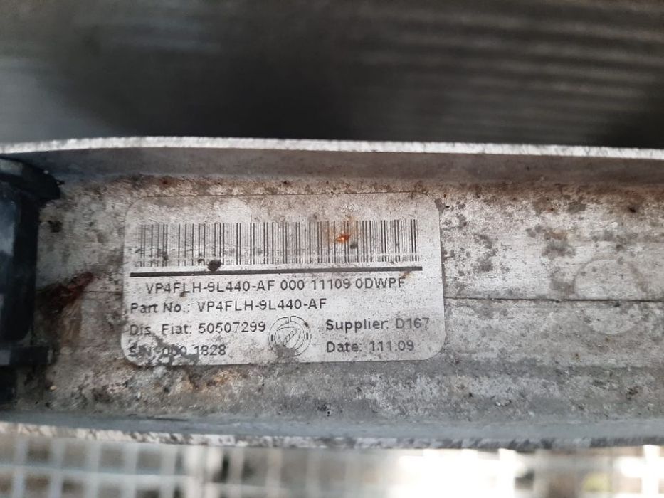 radiator intercooler 1.9 jtd  alfa romeo 159 50507299