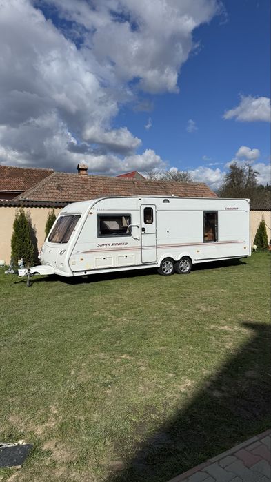 Cort Rulota 2 axe 8.2 metri lungime