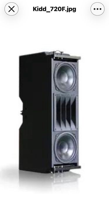 Doua sisteme sunet profesional line array TPA Korf / Kidd – 16 topuri și 8 subwoofere+amplificatoare si cadre
