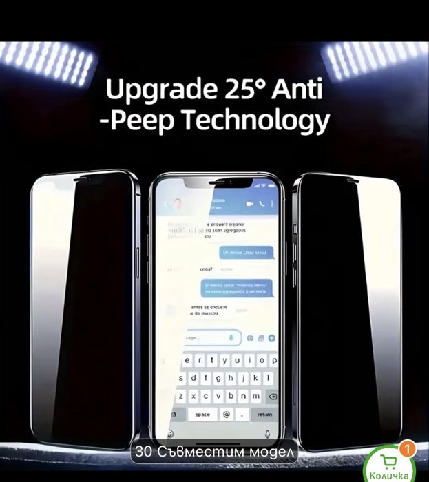 Протектори (3 бр. предпазни стъкла за iPhone 16 Pro)