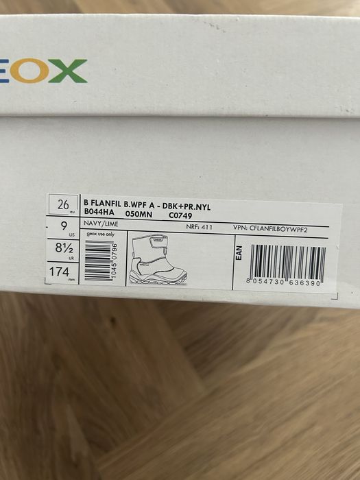 Резиновые сапоги geox