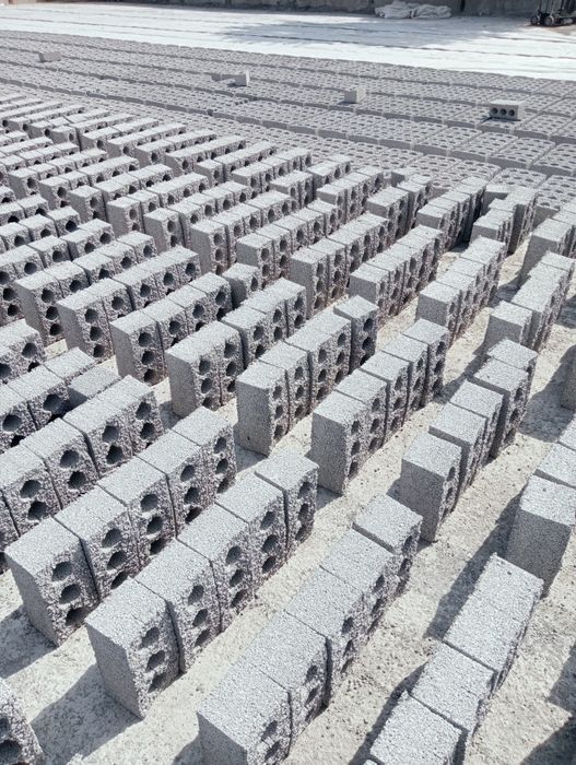 Шлакоблок строительные прессованный