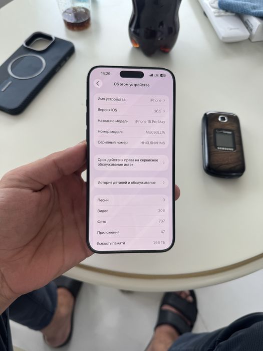 Iphone 15 pro max 256 gb LLA Obmen