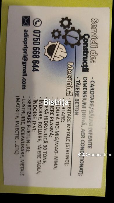 Gaura hota, aer condiționat,instalatii sanitare,de orice d