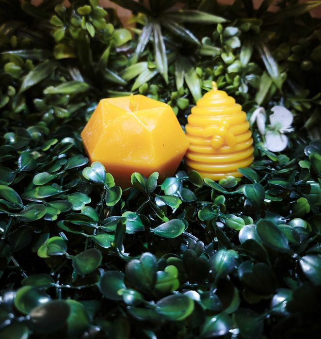 Свещи от 100% пчелен восък - ръчна изработка