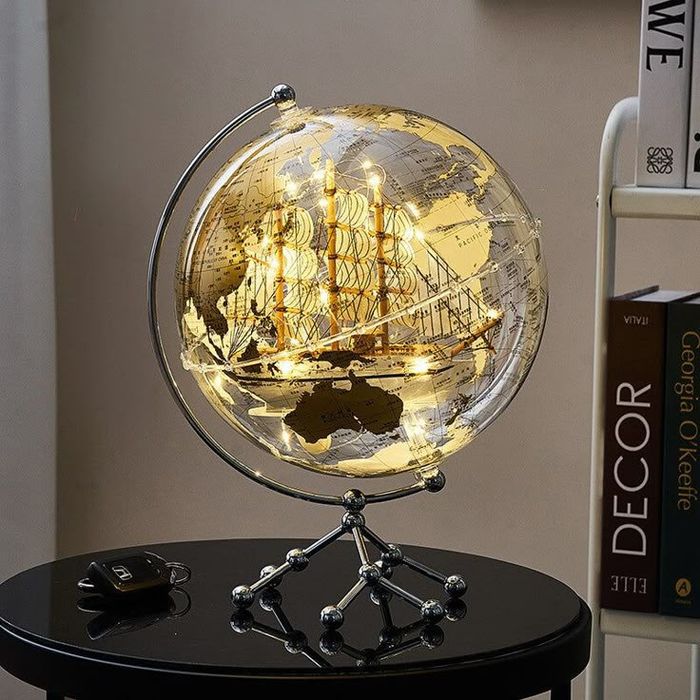светодиодный светильник Golden Sail World Map Decor