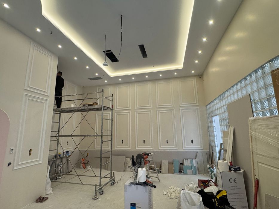 Montaj profil decorativ