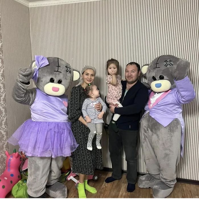 Тедди мишка прокат аренда, аниматор