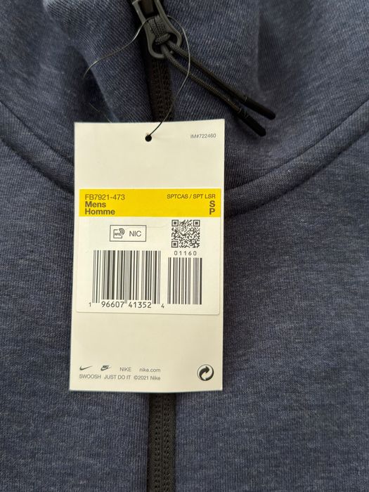bluza nike tech fleece bleumarin 100% original
