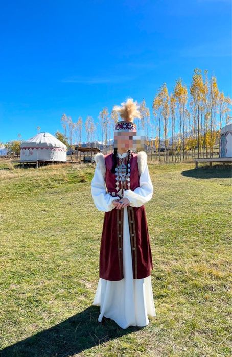 Казахский камзол с саукеле — ПРОКАТ