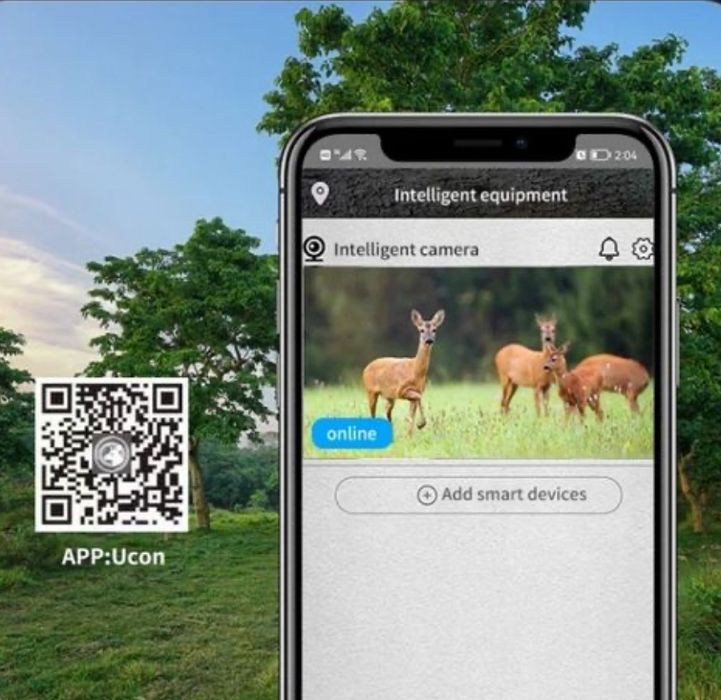 4G GPS Ловна камера + с.панел, наблюдение в реално време UCON