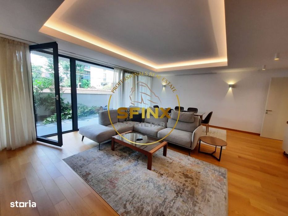 Primaverii, ground floor, fully furnished, very large terraces — fotografia 1
