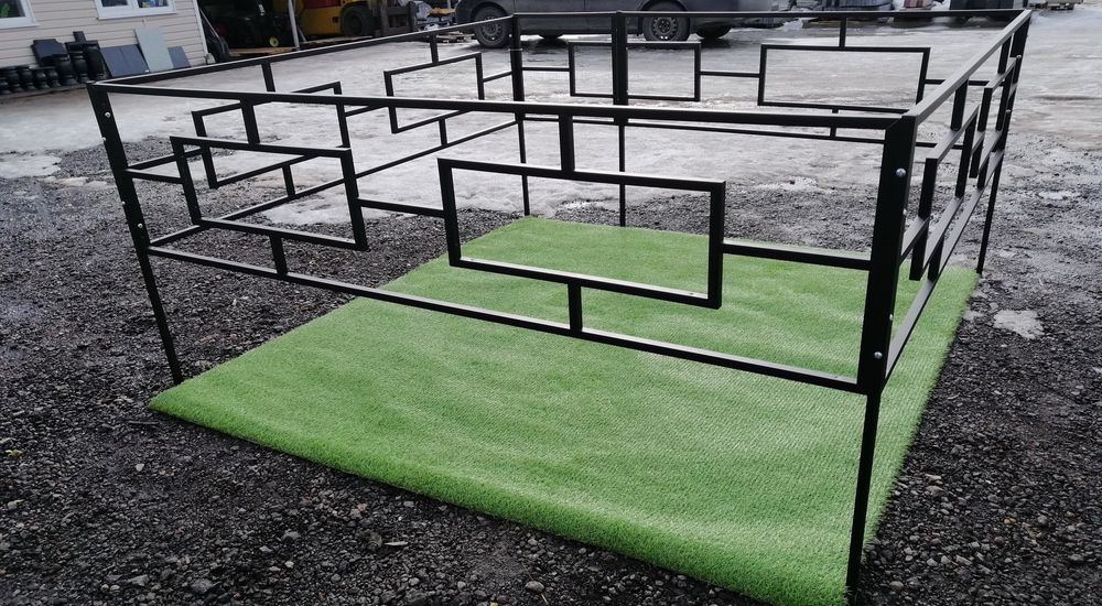 Оградки ритуальные