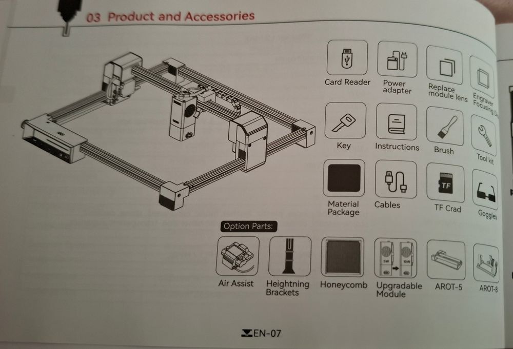 Laser dioda 20w profesional