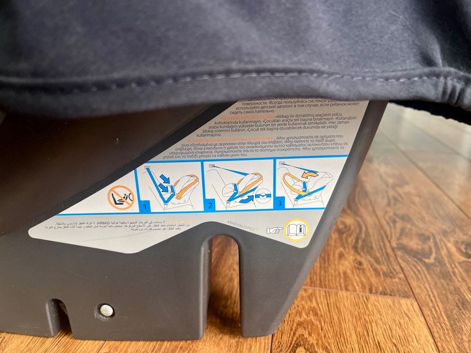 PEG-PEREGO - PRIMO VIAGGIO TRI-FIX, Столче за кола 0+, тъмно синьо