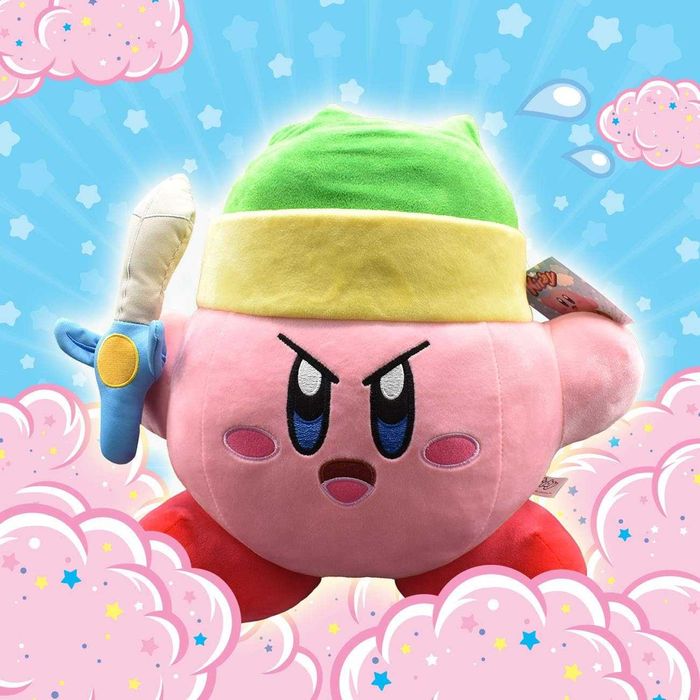 Плюшена играчка Kirby Sword Mega Peluche