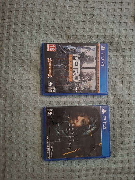 Продам игры на ps4 Metro redux, и Death stranding