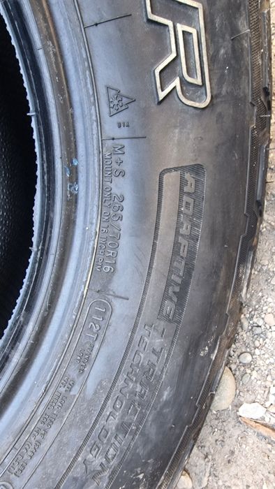 Anvelope 265/70R16 marca Cooper, M +S,DOT 2020,noi