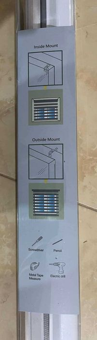 Jaluzea tip zebra, roleta fereastra, 71,1cm X 231cm