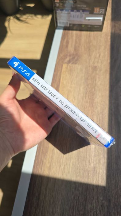 PS4 Metal Gear Solid V Ground Zeroes + The Phantom Pain - Неразопакована