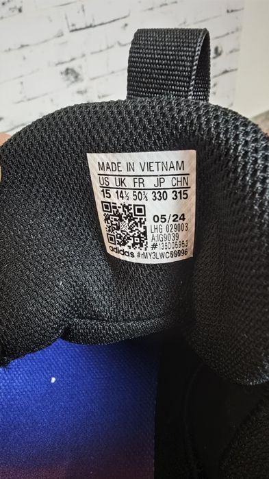 Adidas 49 номер големи маратонки UK14 uk14.5