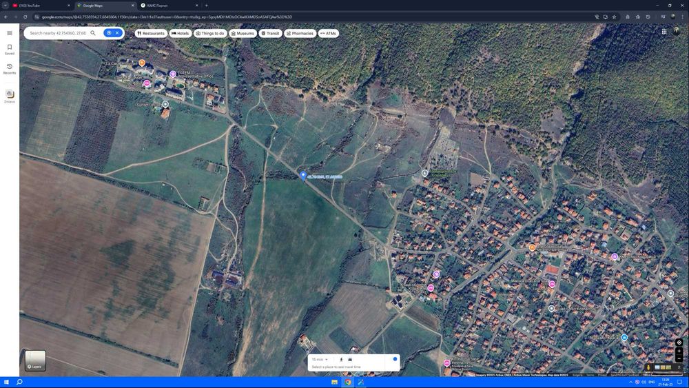 Продава се Парцел в Несебър - 10699 кв.м за 50 €/кв.м - Снимка #1