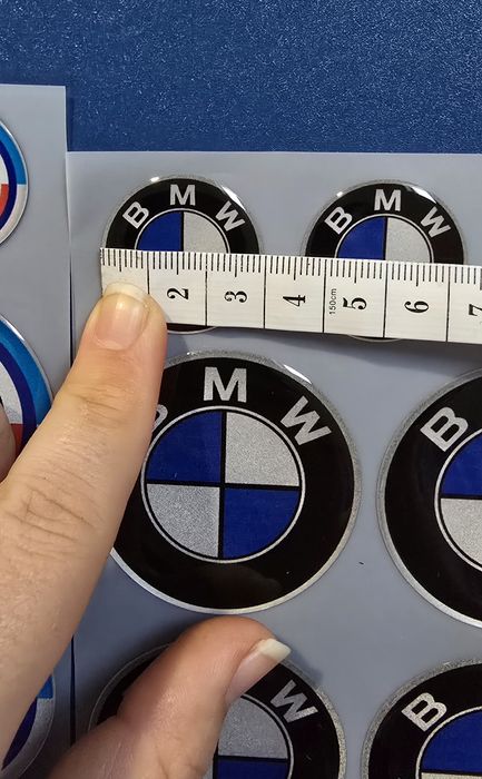 Емблеми бмв epoxy 30мм и 50 мм комплект