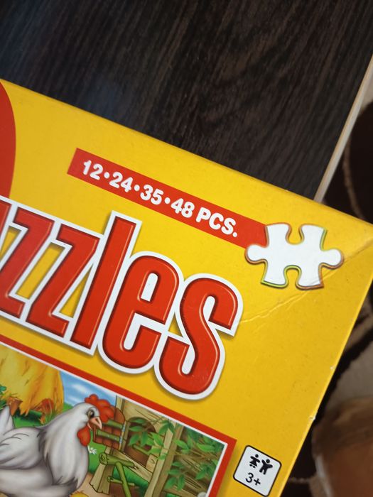 Puzzles 3 bucăți  copii