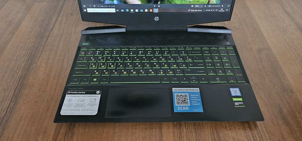Продам ноутбук laptop  HP Pavilion gaming