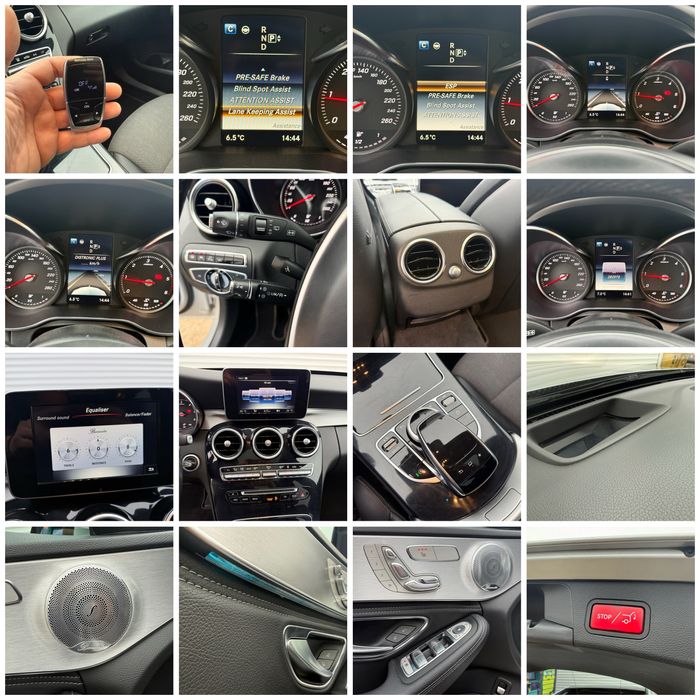 Mercedes C200-136Cp-Automat-Panoramic-H.Up-Distronic-Variante