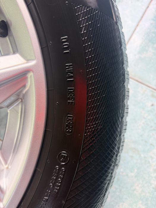 Jante aliaj R17 originale AUDI Q5 235/65/17 Continental M+S 2023