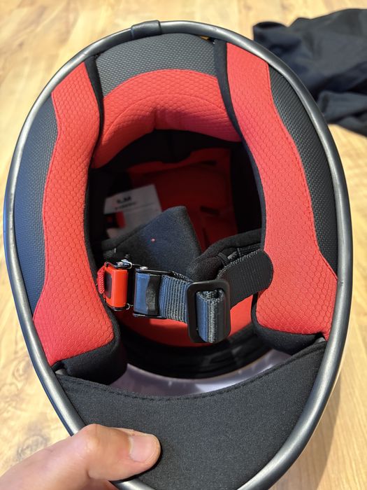 Casca moto ILM NOUA 49-50 cm Alb Perlat