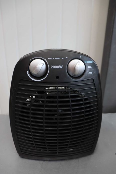 Нагревателна печка Emerio, 2000W, 2 Скорости, Автоматично изключване