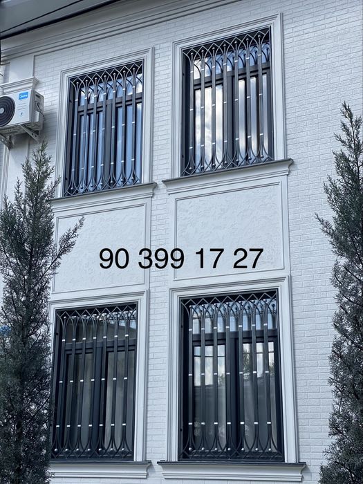 Buyurtma asosida zamonaviy Deraza Reshotkalari
