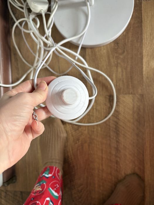 Торшер с перьями