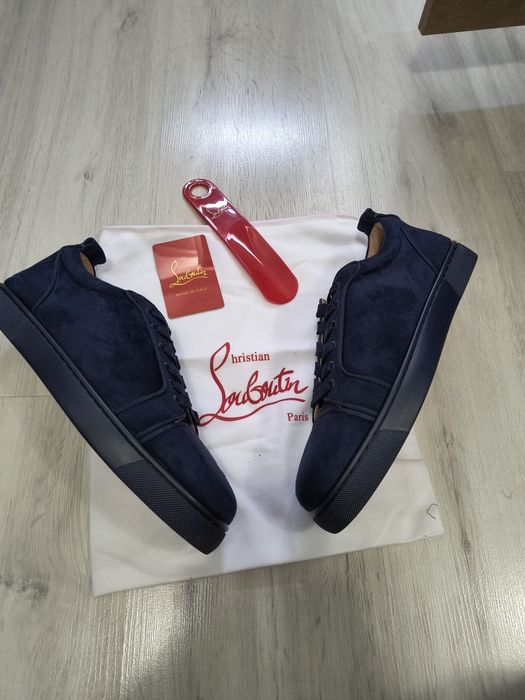 Christian Louboutin navy blue 41