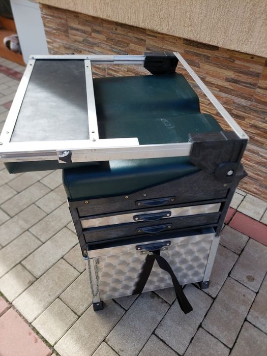 Cutie/organizator/ scaun/ sertare pescuit, depozitat piese