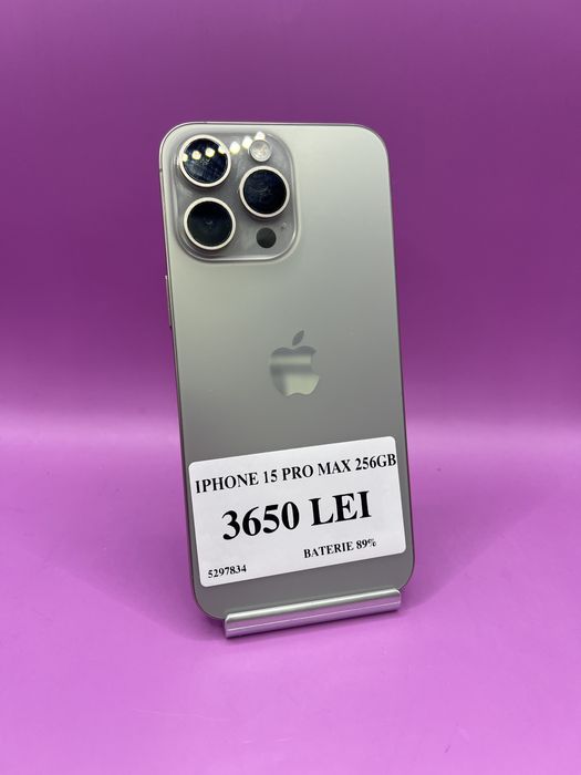 Iphone 15 Pro Max 256gb •Matei Amanet Crangasi•52978