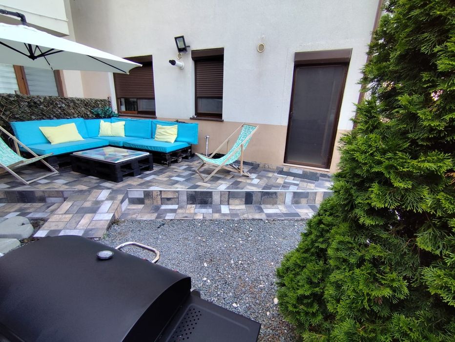 Cazare apartament cu gradina/Mamaia Nord/2min de plaja/Acceptam card vacanta